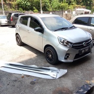 Side skirt Gear Up Perodua Axia