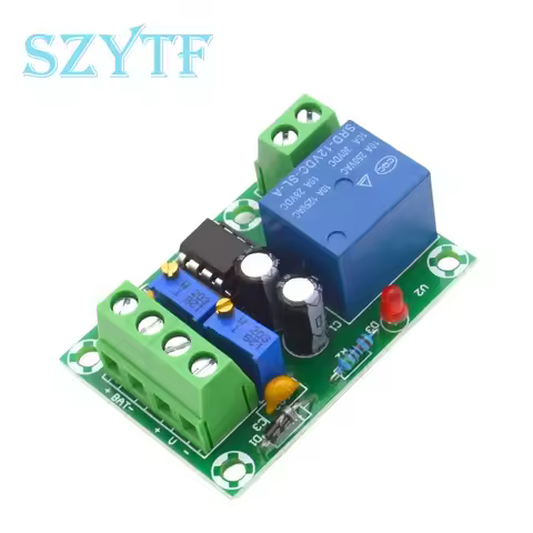 XH-M601 12V Solar & AC Dual Input Battery Charger Controller, Automatic Power Switching Board for Le