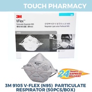 [Ready Stock] 3M 9105/ 9010CN N95 Respirator 50pcs/box