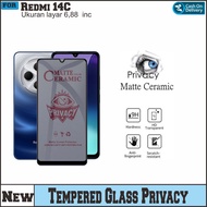 LAYAR Redmi 14C Ceramic Screen Protector Anti-Scratch SPY Screen
