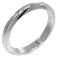 Cartier Declaration ring, size 8, Pt950 platinum, approximately 4.1g, women's, pre-owned