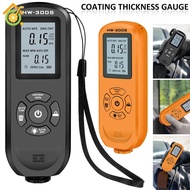 Digital Coating Thickness Gauge HW-300S Paint Thickness Meter 0.01mm/1mil Automotive Paint Thickness