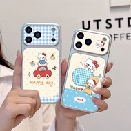 Lovely Waving KT Cat Leather Case For Realme Narzo 90 70 Pro 50 V23 V23i Q5i 5G 4G Cute Cartoon Simp