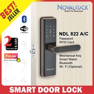 Novalock NDL 822 A/C     /   NDL 822 M/B    /   NDL 822 M/G   Smart Door Lock (  PIN Code, Card, Key