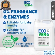 Ecover ZERO Non-bio Laundry Liquid 5L