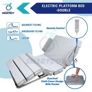 MEDICS Electric Support Bed Adjustable Backrest For Elderly / Paralyzed / Pregnant Women / Bedridden