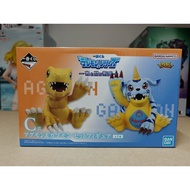 Digimon Ichiban Kuji C Prize Agumon & Gabumon Set Figure