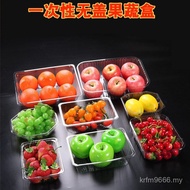 Box Box Packaging Fruit Water Cut Disposable Packaging Tray Without Lid Plastic Strawberry Fruit Tra