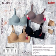 Lydyly Push Up Bra BH H 521 thick foam wire 4 Hooks Cup C 3/4 (36-42) Seamless