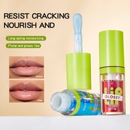 JOLLY JOJO Fat Refreshing Lip Oil Lip Care Oil Reduces Lip Lines Prevents Dryness Autumn Winter Lip 