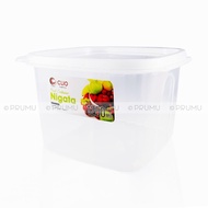 1250ml Plastic Jar - Food Container - Clio Plastic Square Jar - Nigata