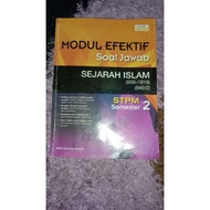 BUKU (MODUL EFEKTIF) STPM SEJARAH SEM 1,2 & 3