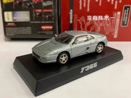1: 64 Jingshang Ferrari F355 Silver KYOSHO Alloy Ferrari Car Model