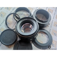 EXC Lens Ring FLARE Manual Fix Takamar 55mm f1.8 TAJEM BOKEH M42 Canon EOS M Nikon sony Nex Alpha Fu