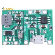 A&W Li-ion 18650 3.7v 4.2v battery charger board dc-dc step up boost module