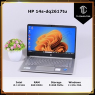 HP 14s-dq2617tu Intel Core i3-1115G4 8GB DDR4 RAM 512GB NVMe SSD Used Laptop Notebook