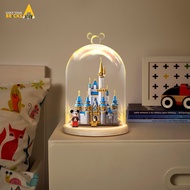 Special LYB is suitable for Lego 40478 mini Disney castle storage cover acrylic building block dust box displa