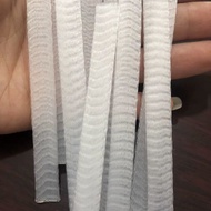 Mechanical Accessories White Plastic Mesh Cover Cylinder Protective Mesh Cover Nylon Mesh Cover Plas
