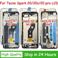 Ban Đầu Cho Infinix Tecno Spark 20 Pro Kj6 Màn hình LCD Spark 20C Bg7 Màn hình LCD Bộ số hóa màn hìn