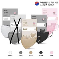 [ L碼現貨]韓國🇰🇷Good manner 2d kf94 口罩 （L碼粉紅色、少量白色）