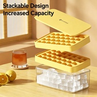 Square Multi-Layer Ice Storage Ice Box Household Refrigerator Ice Cube Mold Convenient Freezer Ice S