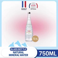 BALMAIN X EVIAN LIMITED EDITION 75CL GLASS BOTTLE