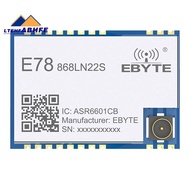 LoRaWAN SoC E78-868LN22S 868MHz LoRa Module ASR6505/6601TXCO 22dBm  Transceiver SMD  Stamp Hole Conn