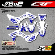 HONDA Decal Sticker Crf 150 L - CRF Motorcycle Sticker - Sticker Crf 150LHONDA