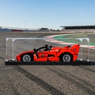 Custom Clear Acrylic Showcase for Lego 42212 Ferrari FXX K Dustproof Technic Car Box