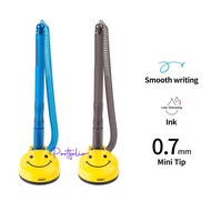Pena meja pulpen meja tempel pena tali pen smile smiley desk pen