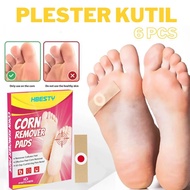 MATA 6 Pcs Corn Plasters, Wart Medication Plaster, Foot Corn Removal, Wart Cover, Corn Treatment, Ca
