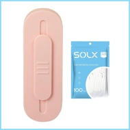 Portable Floss Dispenser Automatic Floss Stick Box Two-way Floss Holder Reusable 110 Floss Picks For