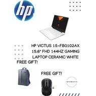 HP Victus 15-Fb0102AX 15.6" FHD 144Hz Gaming Laptop Ceramic White