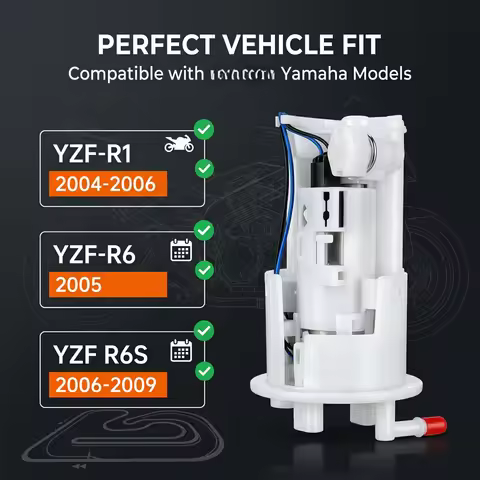 For Yamaha YZF-R1 R1 2004-2006 5PW-13907-01-00 For YZF-R6 R6 2005 YZF R6S 2006-2009 NEW Fuel Pump 5P