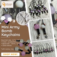BTS Mini Army Bomb Keychain - Inspired/Glass beads | No box