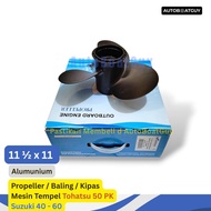 Propeller / Baling / Kipas Mesin Tempel Tohatsu 50 PK Suzuki 40 - 60