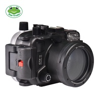เคสป้องกันน้ำ Seafrogs สำหรับกล้องถ่ายภาพใต้น้ำ Canon G7X II G9X G7X III สำหรับผู้ปีนเขาและผู้เดินทา