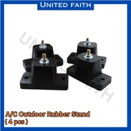 Air Conditioner Compressor Outdoor Rubber Stand 1.0HP-5.0HP (4pcs)