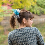 煙燻迷人 || 彩色花漾編織髮圈 || 髮飾 / 細髮圈