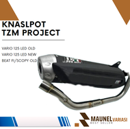 Knalpot STD NON SS Pro full pack knalpot TZM Project yamaha nmax old new aerox lexi Honda scoopy bea