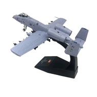 ใหม่ 1/100 สเกล US A-10 A10 Thunderbolt II Warthog Hog เครื่องบินโจมตี เครื่องบินรบ โมเดลโลหะหล่อ ขอ
