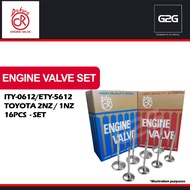 Engine Valve DOKURO ITY-0612/ETY-5612 Toyota Vios 1NZ / 2NZ