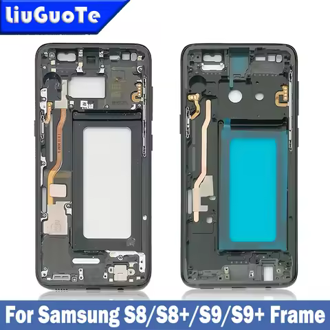 Middle Frame For Samsung S8 G950 S8+ S8 Plus G955F S9 G960 S9+ S9 Plus G965 G965F Phone Housing Chas