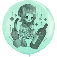 Sempertex 24 Diora Cattail Special Balloon Infatuated LOONER Anime Printing Cute Lolita