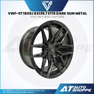 Vogue VWF-07 18x9J 6x139.7 ET15 Dark Gun Metal (1 Piece) 4x4 Rims