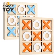 COCOA toys for kids tic tac toe board game high quality wooden games for family boys girls educational toys