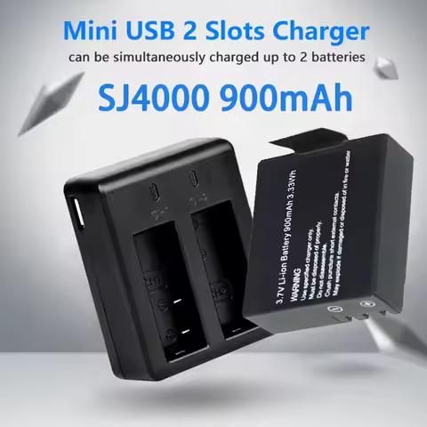 PURFIELD Rechargeable 3.7V 900mAh Li-ion Battery for Eken H9 SJ4000 SJ5000 SJ6000 SJ7000 SJ8000 M10 