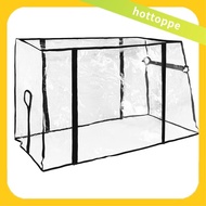 1 Piece Camping Trolley Rain Cover Transparent PVC Garden Picnic Wagon Stroller Cart Waterproof Cover