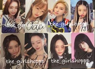 IVE Gaeul Yujin Rei Wonyoung 親簽小卡
