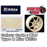 AIKKA WL7 TYPE R RIM WHITE 2K SPORT RIM PAINT/2K CAT
